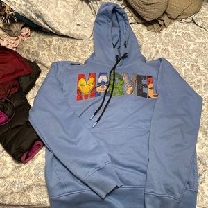 Men’s medium blue hoodie
